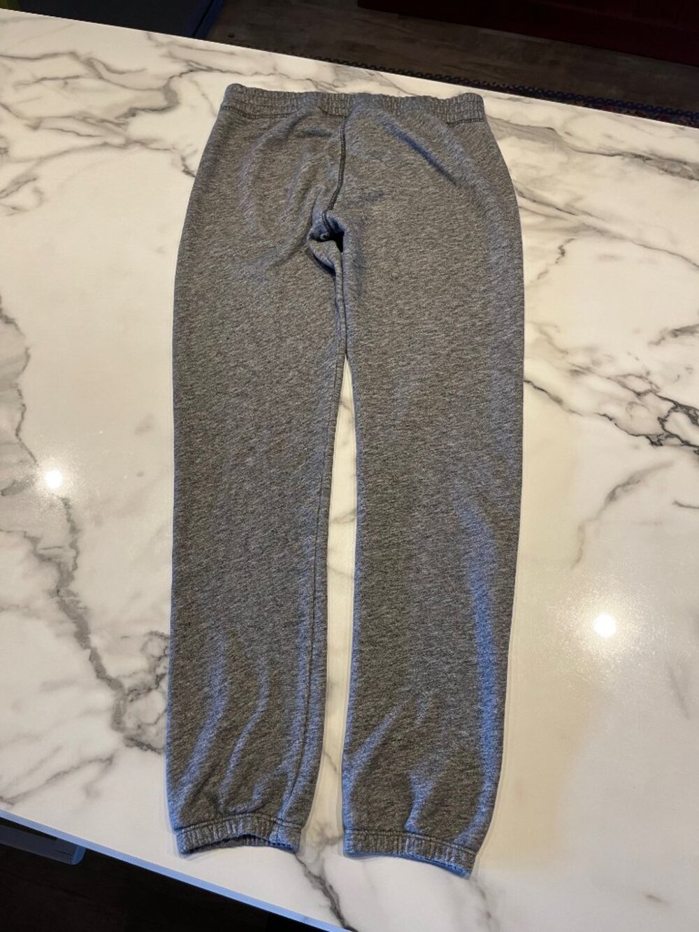 Abercrombie & Fitch Vintage Heather Gray Joggers Sweatpants Heritage Patch Small - Picture 2 of 12